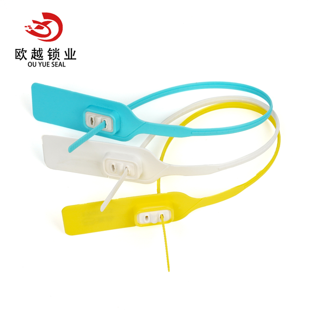 OY-PS103 العبث الواضح بسحب الختم البلاستيكي المحكم