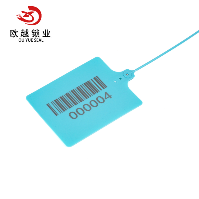 OY-PS108 عالية الجودة تستخدم مرة واحدة الأختام البلاستيكية الجمركية لحاويات البضائع