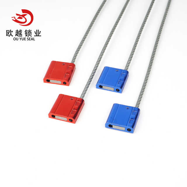 OY-CS108 مخصص سحب الكابلات الضيقة ختم الأمان العبث ختم كابل الأمان العالي