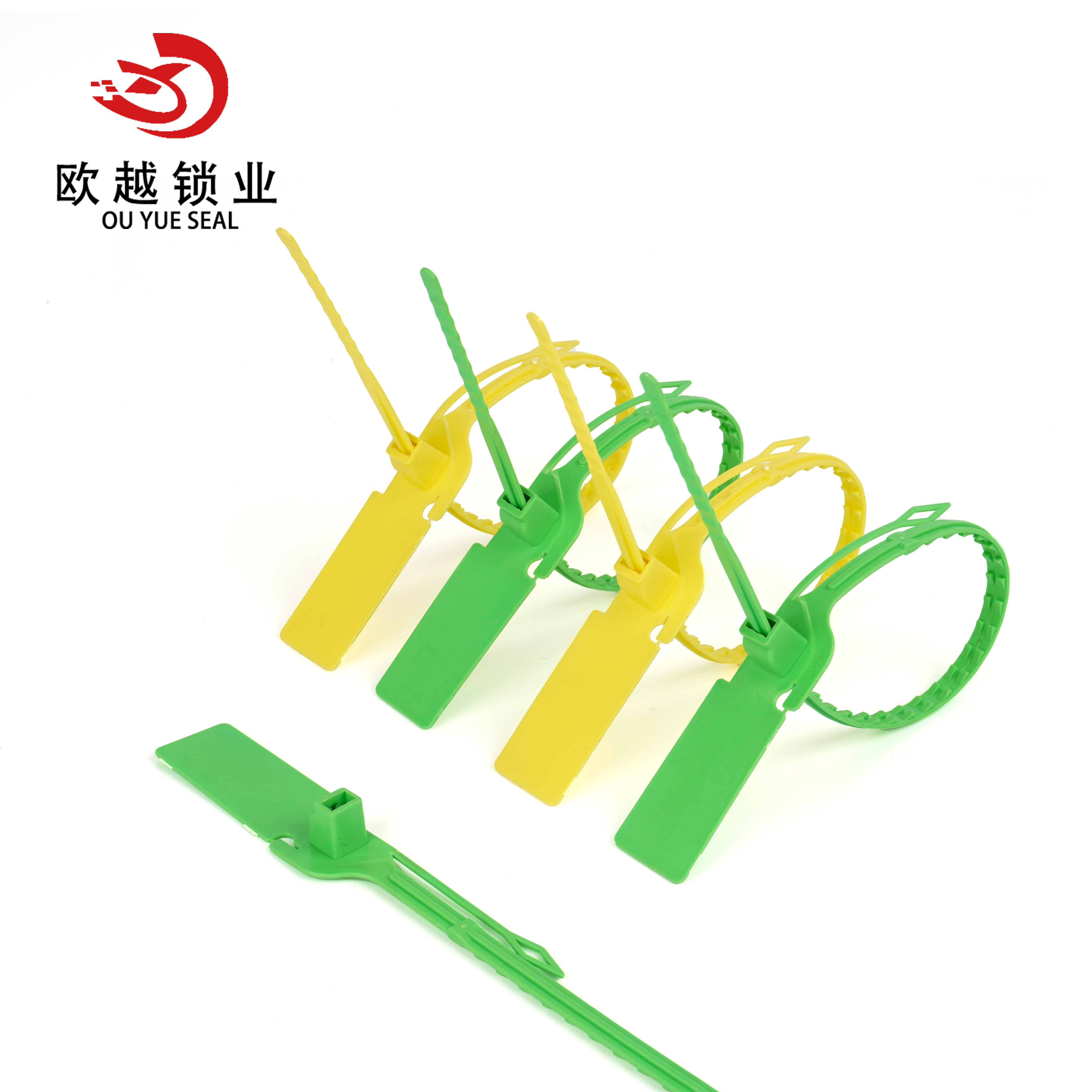 OY-PS110 الصين الصانع سعر الأختام الأمنية PP للملابس البلاستيكية الختم