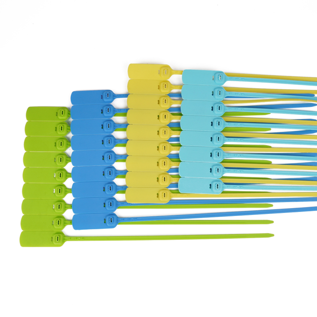  جودة عالية تستخدم مرة واحدة الأختام البلاستيكية الجمركية للشحن OY-PS101