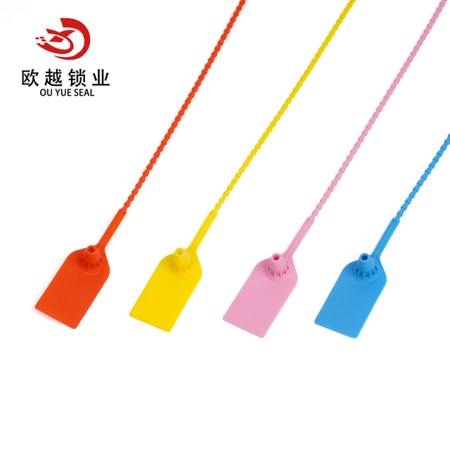 OYPS111 مكافحة العبث الأختام عالية الجودة عبث واضح الأمن تسمية ختم الأمن البلاستيك الختم