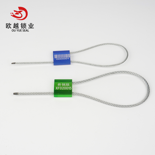OY-CS107 عالية الأمان سحب ختم ضيق سلامة سبائك الألومنيوم كابل لشاحنة مقطورة